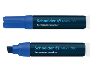 Mar�ieris permanents, sl�ps, 4 - 12 mm, zils, MAXX 280